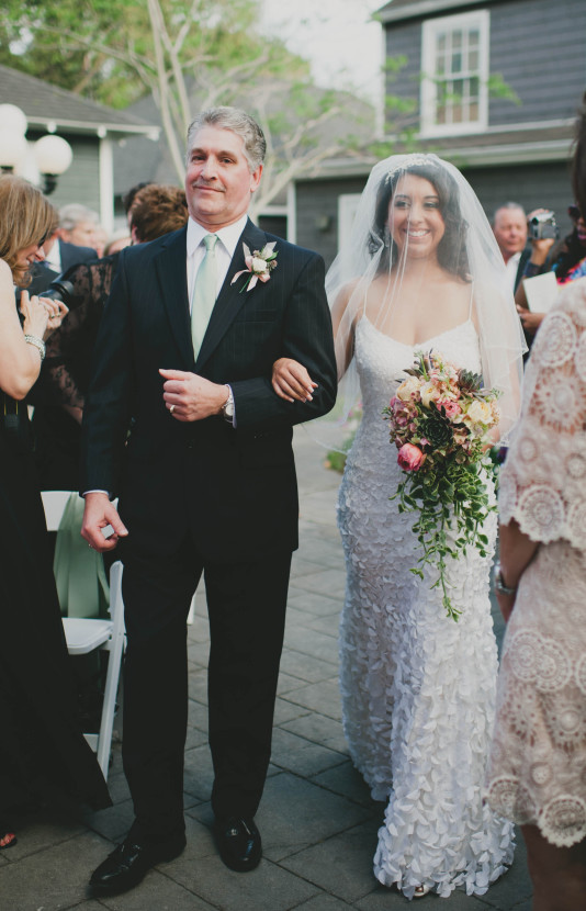 The stunning bride!