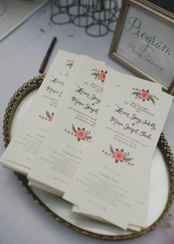 Botanical Stationary by Wedding Chicks
