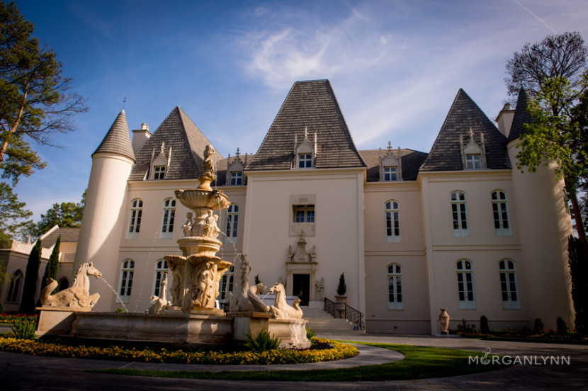 Chateau Cocomar is a bride's fairytale venue inspired by French gardens and Chateaus. A little piece of Europe in Texas.
