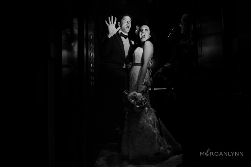 The new Mr. and Mrs. Smith, folks!